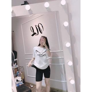 Quần legging lửng cotton co giãn 4 chiều chống nhăn, co rút
