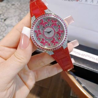 ĐỒNG HỒ GRAFF NỮ ĐỎ QUYẾN RŨ SIÊU CẤP