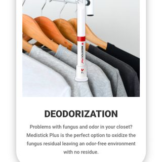 Que sát khuẩn - khử mùi MEDISTICK PLUSS