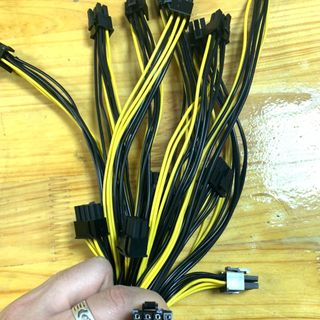 DÂY CÁP CHUYỂN NGUỒN ĐIỆN VGA 6 PIN SANG CPU 8 PIN