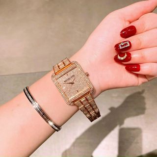 ĐỒNG HỒ MICHAEL KORS FULL ĐÁ VUÔNG NỮ