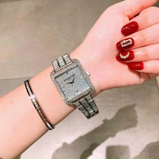 ĐỒNG HỒ MICHAEL KORS FULL ĐÁ VUÔNG NỮ