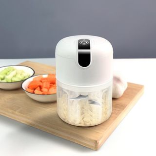 Máy Xay Mini Cầm Tay Sạc Pin Đa Năng, Xay Tỏi Ớt, Thịt, Rau Củ Quả