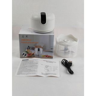 Máy Xay Mini Cầm Tay Sạc Pin Đa Năng, Xay Tỏi Ớt, Thịt, Rau Củ Quả