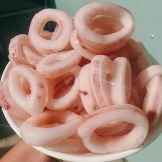 Mực vòng. Mực khoanh 1kg net 6