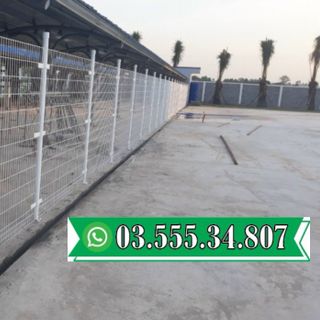 Hàng rào mạ kẽm bảo vệ khu công nghiệp