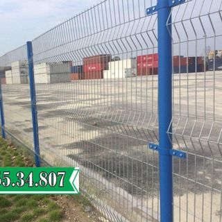 Hàng rào mạ kẽm bảo vệ khu công nghiệp