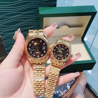ĐỒNG HỒ ROLLEX COUPLE NIỀNG TRƠN CAO CẤP