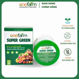 Sữa Thực Vật Giảm Cân Ăn Kiêng Organnic Giàu Protein Chứa Đông Trùng Tảo Xoắn Bột Rau Củ Quả SUPER GREEN ONEFARM giá sỉ