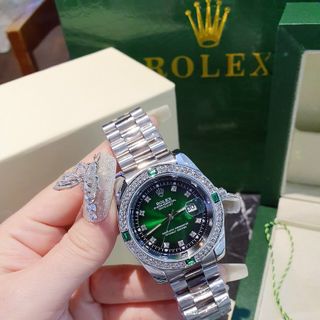 ĐỒNG HỒ ROLLEX NAM ĐÁ MÀU HOT