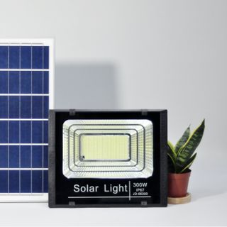 Đèn năng lượng mặt trời giá rẻ JD ABS 300W