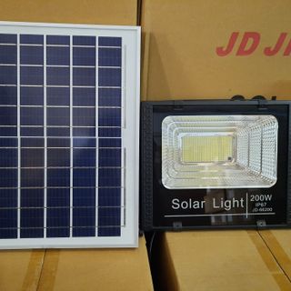 Đèn năng lượng mặt trời giá rẻ JD ABS 200w