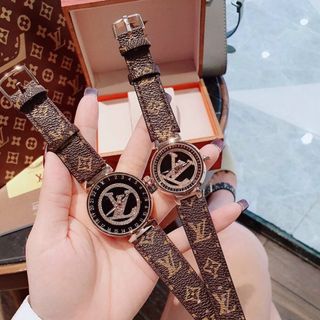 ĐỒNG HỒ L V DA NỮ CAO CẤP MẶT XOAY HOT