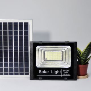Đèn năng lượng mặt trời giá rẻ JD ABS 100W