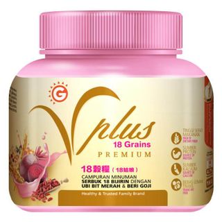 Bột ngũ cốc dinh dưỡng Vplus GoodMorning, hủ 1kg, nhập khẩu trực tiếp Malaysia, Singapore giá sỉ