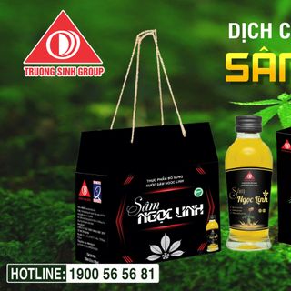 Dịch chiết sâm Ngọc Linh