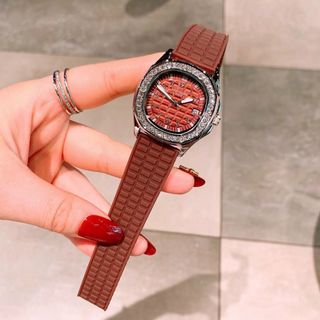 ĐỒNG HỒ PATEX PHILIPPE CAO SU VIỀN ĐÁ