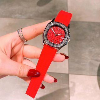 ĐỒNG HỒ PATEX PHILIPPE CAO SU VIỀN ĐÁ
