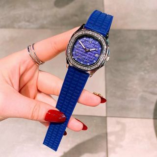 ĐỒNG HỒ PATEX PHILIPPE CAO SU VIỀN ĐÁ
