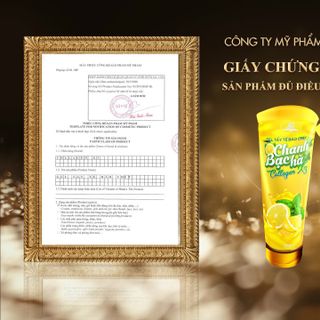 Tẩy Tế Bào Chết Chanh & Bạc Hà Collagen X3 - ĐÔNG ANH