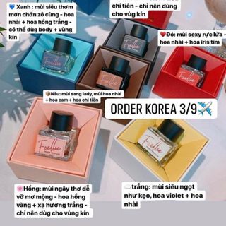 Nước hoa foe,llie 5ml đủ 6 màu
