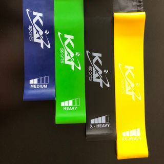 Dây kháng lực, dây đàn hồi, dây cao su tập gym, tập mông -KAT (kèm túi đựng)