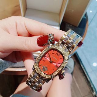 ĐỒNG HỒ VVERSACE NỮ ĐỎ CAO CẤP SALE
