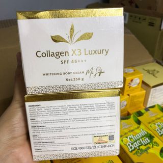 Kem Body Collagen X3 Luxury Đông Anh Mix Saffron