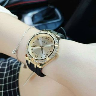 ĐỒNG HỒ GUEESS ĐEN NỮ CAO CẤP NEW