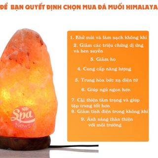 Đèn đá muối Himalaya Qaisar