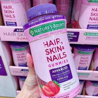 Gum đẹp da tóc móng Hair Skin Nails Gummies - Hộp 230 viên giá sỉ