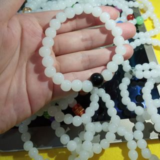Chuỗi đá trắng mix mặt dễ thương đẹp