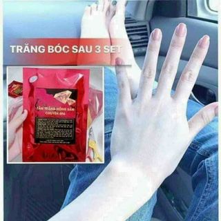 Tắm trắng Hồng sâm