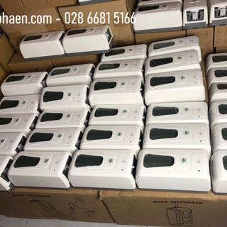 Máy xịt cồn sát khuẩn tay cảm ứng tự động treo tường Viphaen