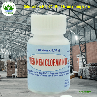 Viên khử khuẩn Cloramin B Ceteco Việt Nam 26% giá sỉ
