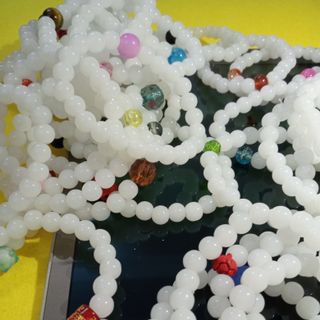 Chuỗi đeo tay đá thạch anh trắng