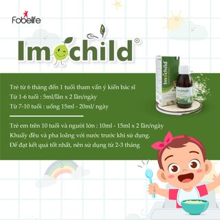 Siro giúp trẻ ăn ngon miệng, cải thiện chứng biếng ăn.