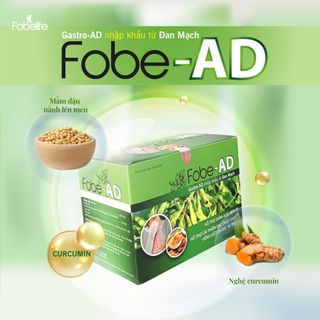 FobeAD Giảm nhanh trào ngược dạ dày, ợ nóng, ợ hơi, ơ chua, viêm loét dạ dày.