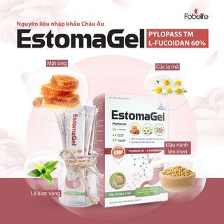 Estomagel Giảm nhanh cơn đau dạ dày, bảo vệ niêm mạc dạ dày - hộp 20 gói giá sỉ