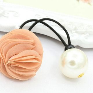 Buộc tóc hoa cột tóc đẹp hoa