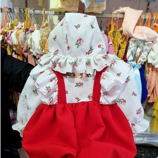 Váy xoè công chúa đũi xốp- Váy đẹp đi chơi cho bé gái sơ sinh bé nhỏ