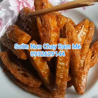 Sườn non chay rim me