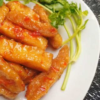 Sườn non chay ram me