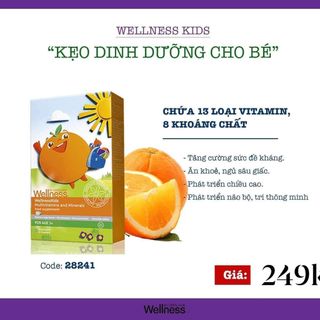 Thực phẩm bổ sung wellness kids