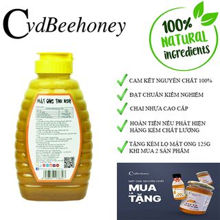 Mật Ong Tinh Nghệ 500g Cvdbeehoney - Turmeric Honey 500g Cvdbeehoney
