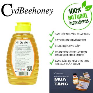 Mật Ong Gừng Sả 500g Cvdbeehoney - Lemongrass ginger honey 500g Cvdbeehoney