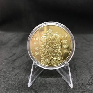 Đồng Xu Hình Thần Tài May Mắn