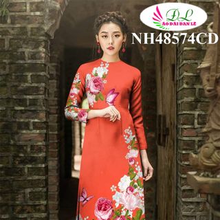 Xưởng si-ÁO DÀI ĐAN LÊ 48574