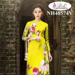 Xưởng si-ÁO DÀI ĐAN LÊ 48574