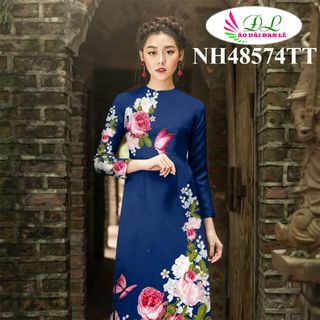 Xưởng si-ÁO DÀI ĐAN LÊ 48574